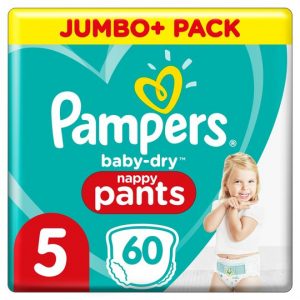 Pampers Baby Dry Pants Jumbo Pack Size 6 52 Nappies