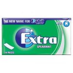 Extra Spearmint Chewing Gum Sugar-Free Bottle 60 Pieces