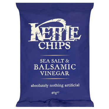 Kettle Chips Sea Salt & Balsamic Vinegar -40g