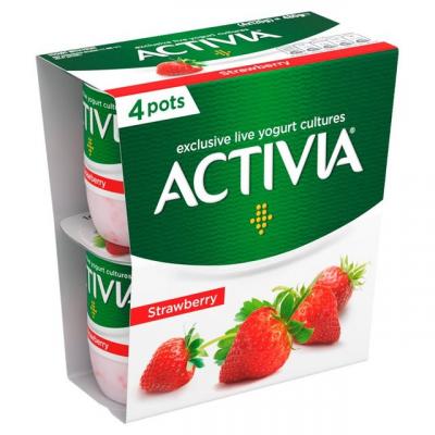 Activia Strawberry Yogurt 4