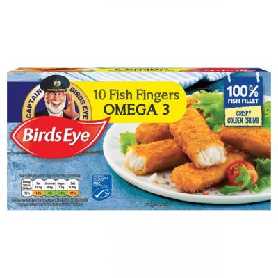 Birds Eye 10 Omega 3 Fish Fingers