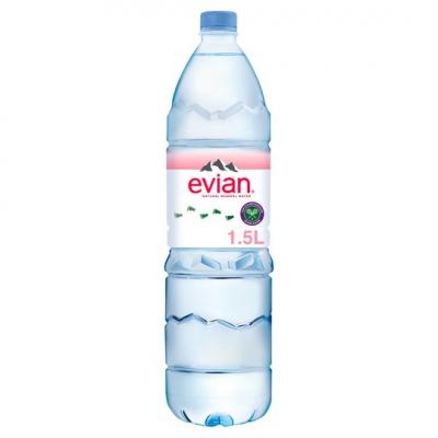 Evian Natural Mineral Water 1.5 L