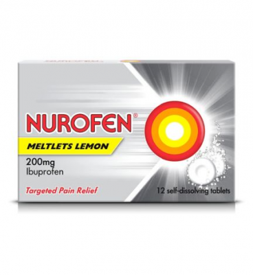Nurofen Meltlets Lemon 200mg